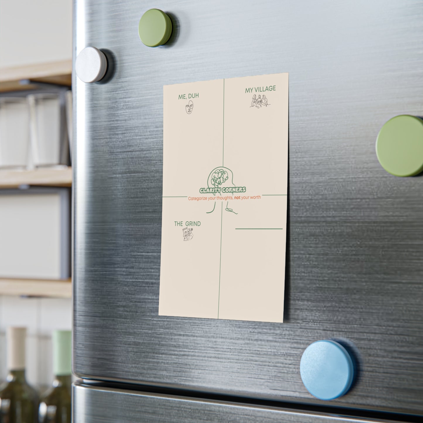 Clarity Corners Post-it® Note Pads