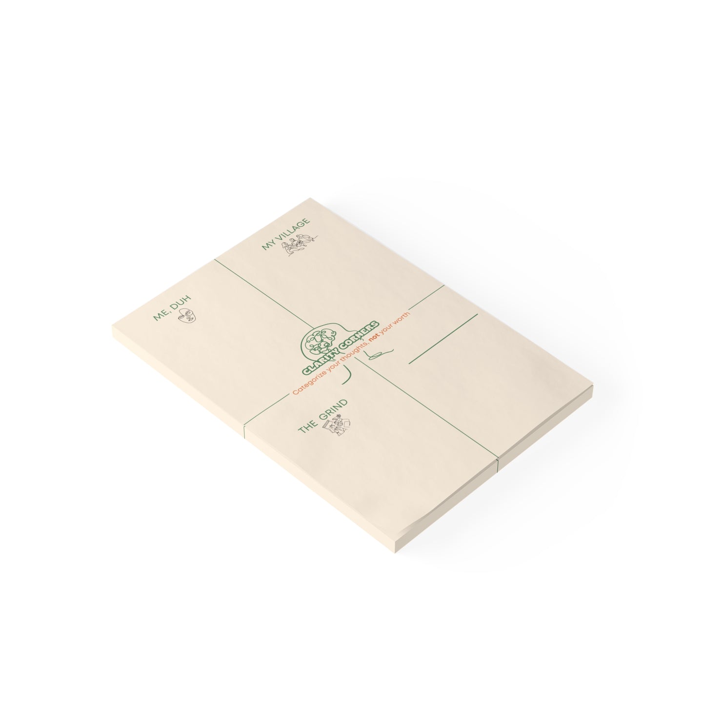 Clarity Corners Post-it® Note Pads