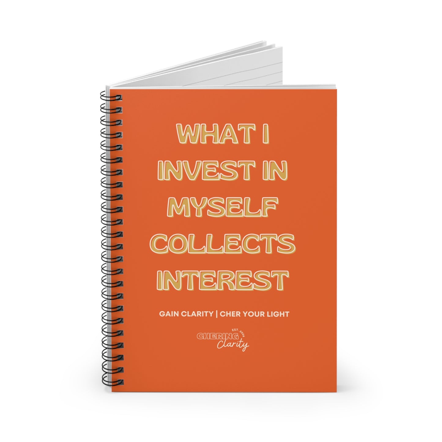 Self-Investment Lined Journal