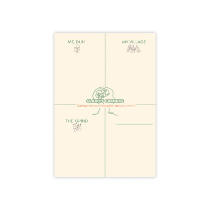 Clarity Corners Post-it® Note Pads