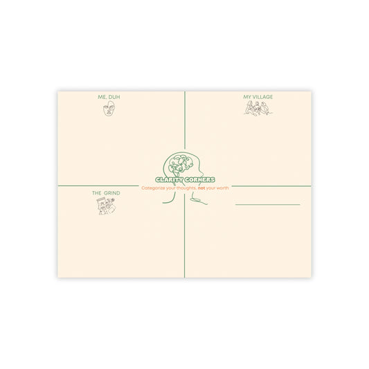 Clarity Corners Post-it® Note Pads