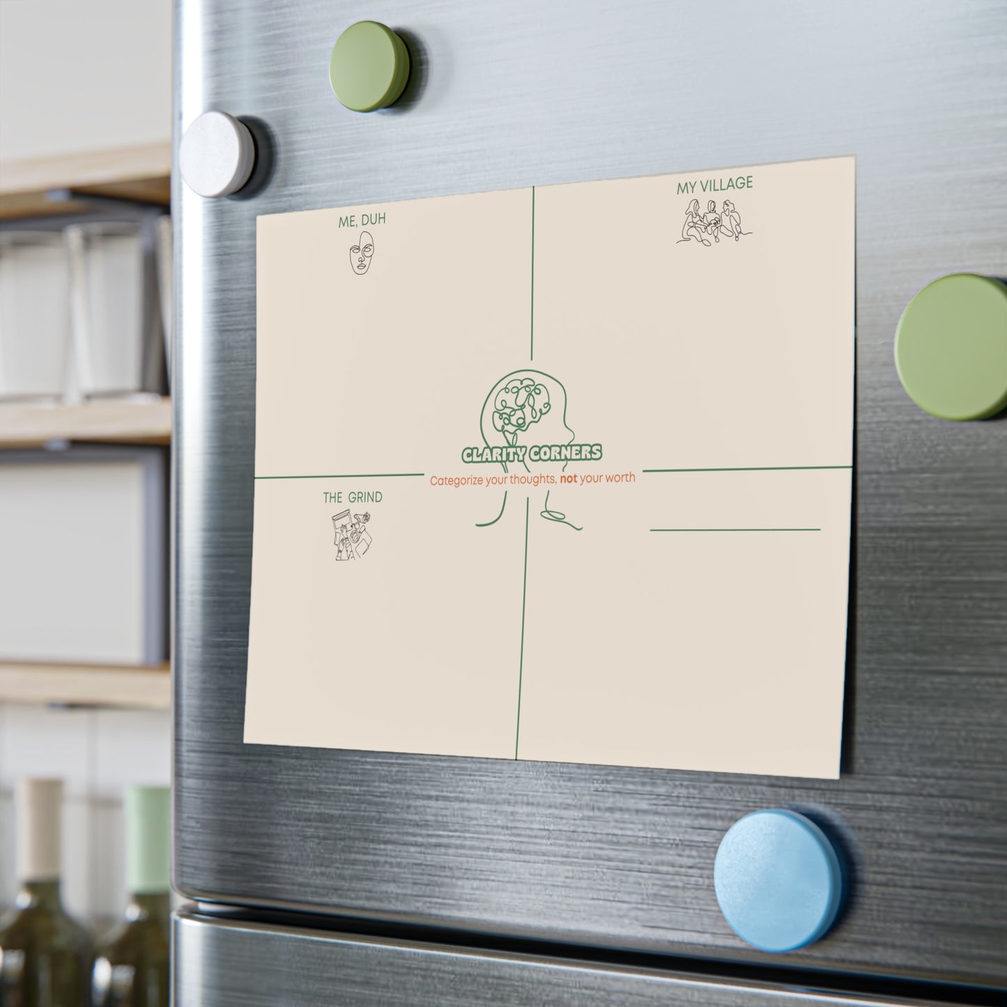 Clarity Corners Post-it® Note Pads