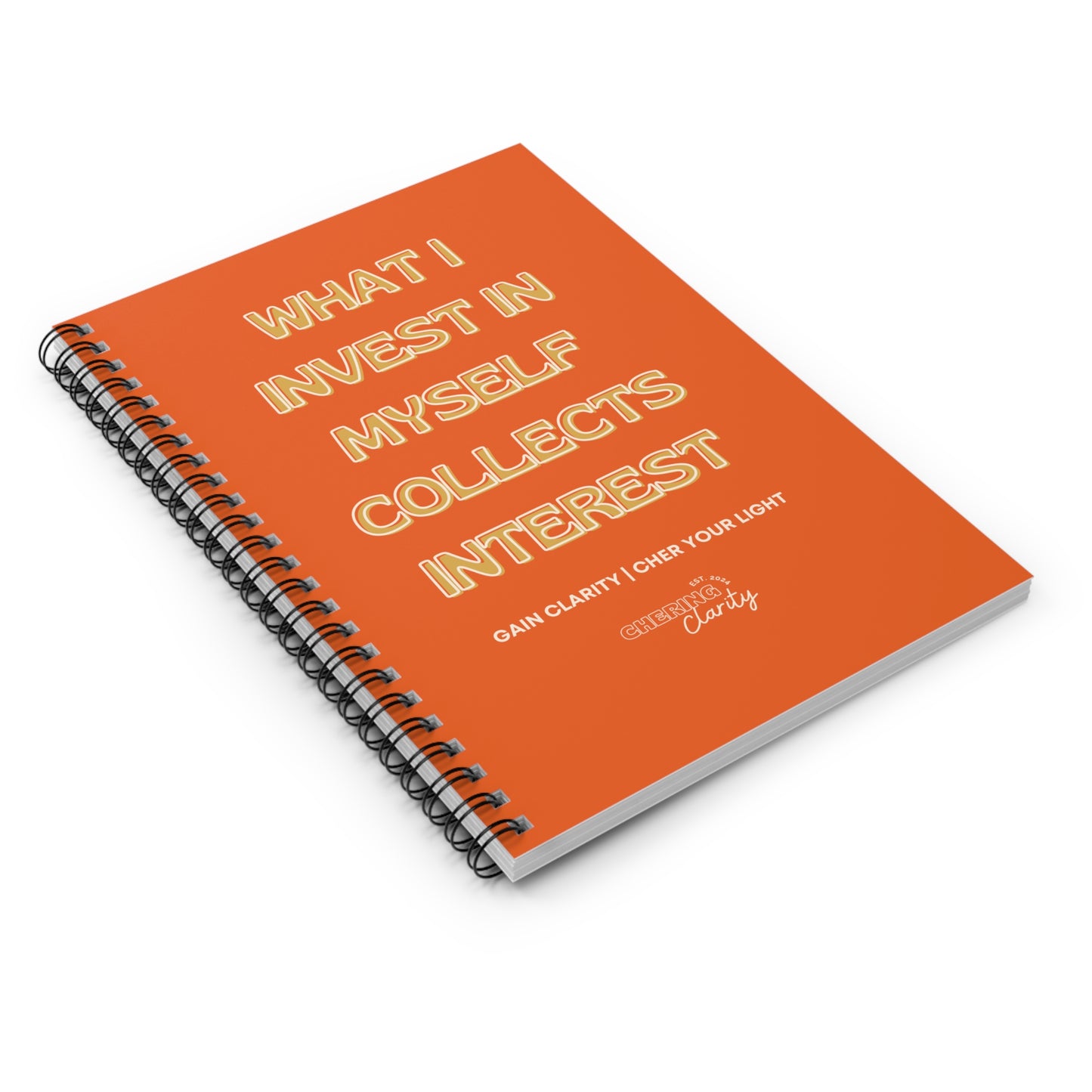 Self-Investment Lined Journal
